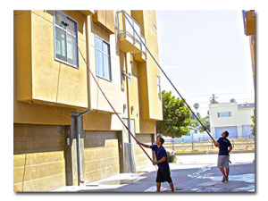 window washing