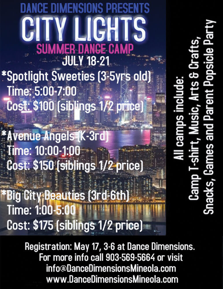 Classes Dance Dimensions Mineola Tx