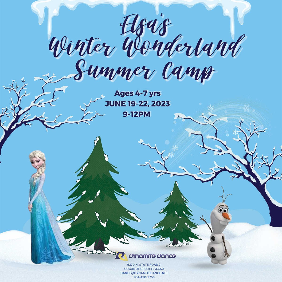 Elsa's Winter Wonderland Summer Camp