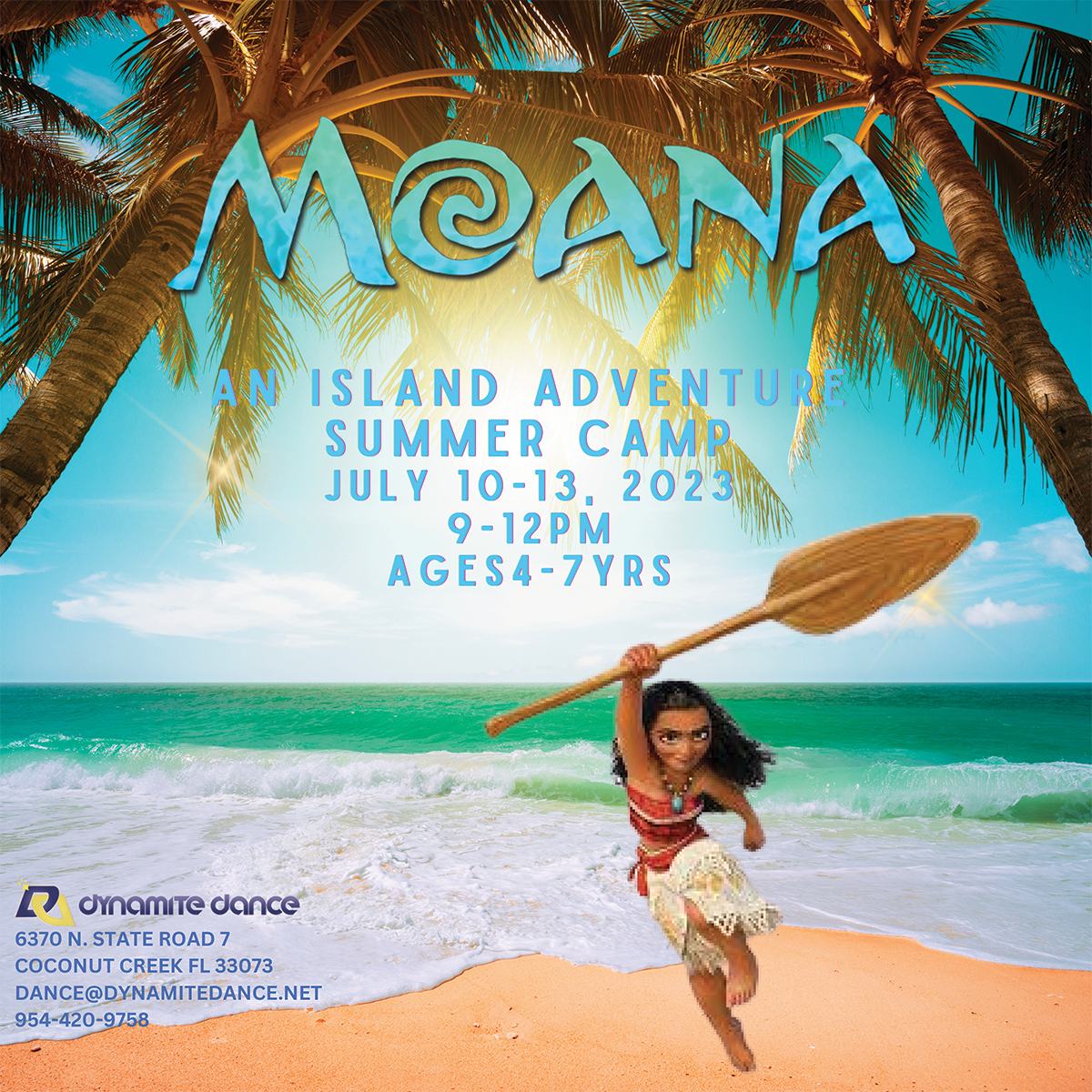 Moana, An Island Adventure Summer Camp