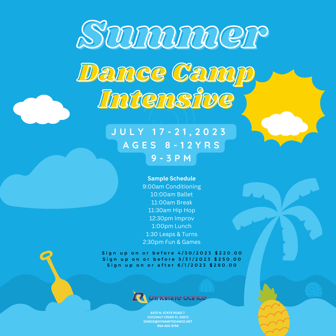 Summer Dance CampJuly 17-21, 2023 Summer Dance CampJuly 17-21, 2023